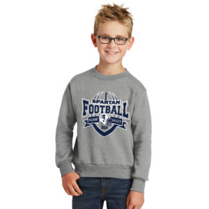 PV Football Youth Crewneck Sweatshirt – AthleticHeather