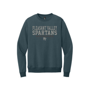 PV Football District Perfect Weight Fleece Crewneck sweatshirt Unisex-Deep Steel Blue