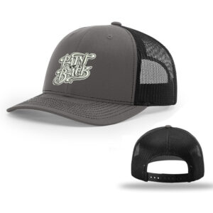 08. Paint it Back 2026 Richardson Trucker Cap-Charcoal/Black