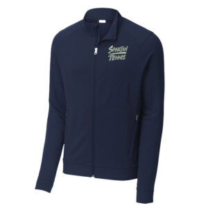 PV Spartan Tennis Sport Tek Men Sport Wick Flex Fleece Full Zip – TrueNavy