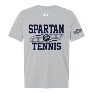 PV Spartan Tennis Under Armour TEAM VANISH short sleeve soft touch UA Tech Tee – ModGray