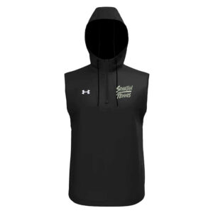 PV Spartan Tennis Under Armour UA MOTIVATE PIN sleeveless hoodie-Black