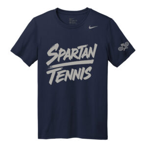 PV Spartan Tennis Nike Team rLegend Short Sleeve performance T shirt – Navy