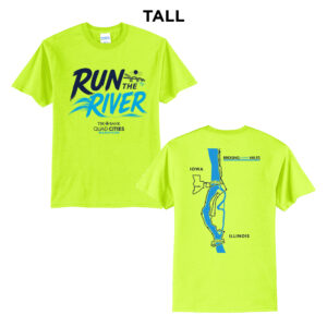 QC Marathon Tall Short Sleeve Tee-Safety Green