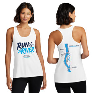 QC Marathon Port Company Women’s Performance Tank-White