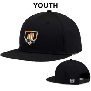 Mayhem Baseball The Game YOUTH  Perforated GameChanger Snapback Cap-Black