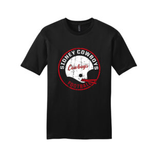 Sidney Cowboys FB Unisex Premium Short Sleeve Tee-Black