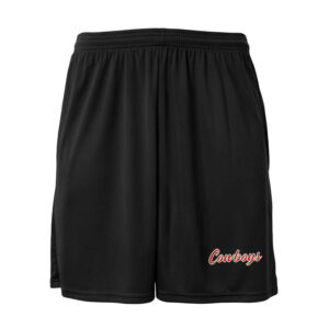 Sidney Cowboys FB A4 Cooling Shorts with Pockets-Black