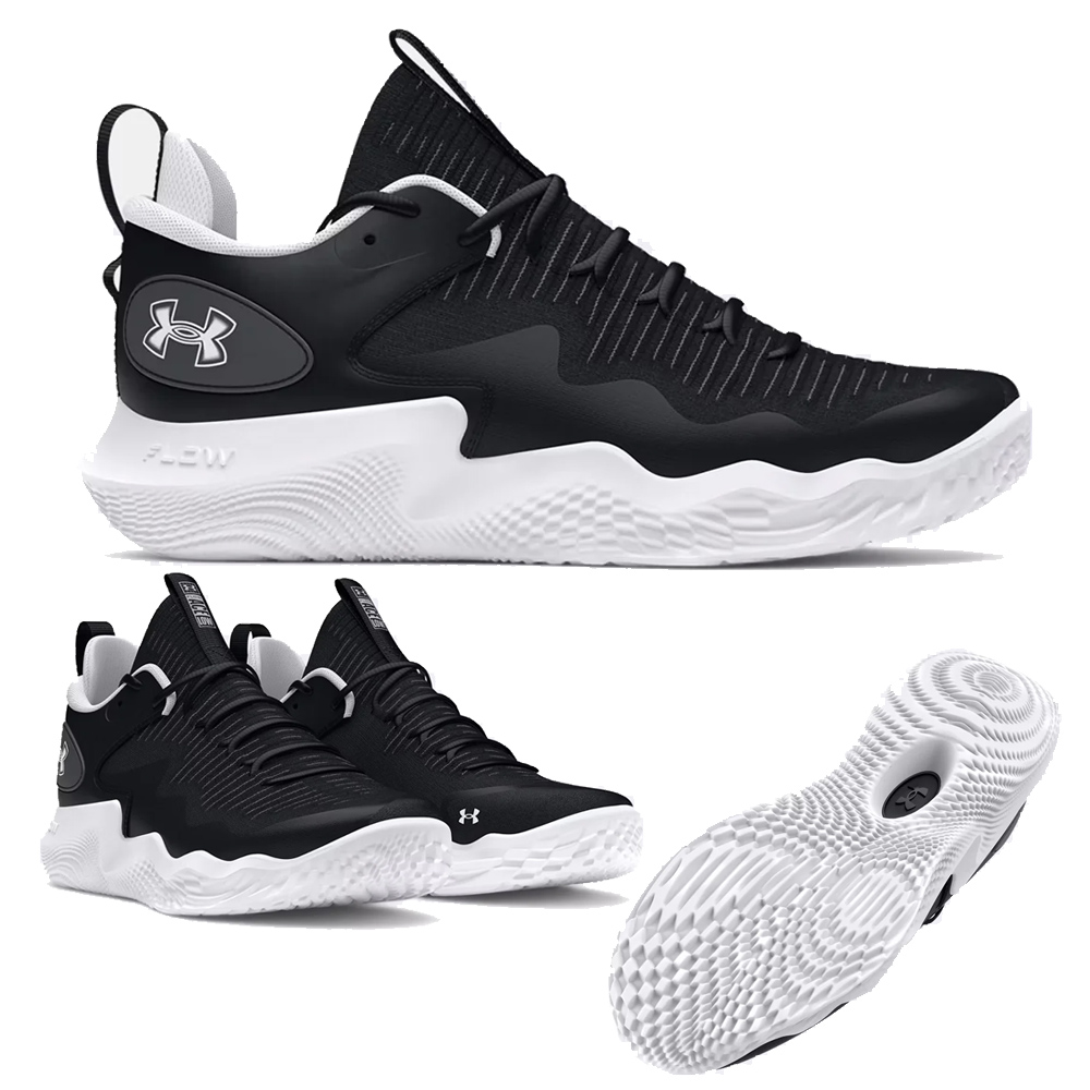 SH Volleyball PG UA Ace Low Women's Volleyball Shoes-Black/Black/White