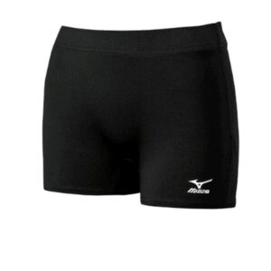 SH Volleyball PG Mizuno Flat Front Volleyball Shorts-BLACK (XS, M, L, XL, 2x)
