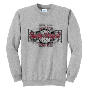 SH Volleyball PG Unisex Fleece Crewneck Sweatshirt-Athletic heather