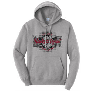 SH Volleyball PG Unisex Fleece Hooded Sweatshirt-Athletic Heather