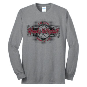 SH Volleyball PG Unisex Cotton Long Sleeve Tee-Athletic heather