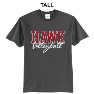 SH Volleyball Tall Short Sleeve T Shirt – Charcoal