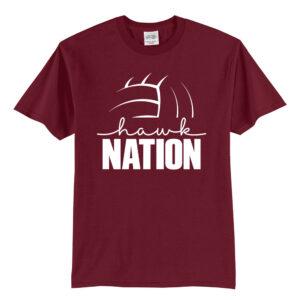 SH Volleyball Unisex Short Sleeve T Shirt – Cardinal