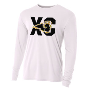 Southeast Polk CC Adult Cooling Performance long sleeve Crew Tee-White