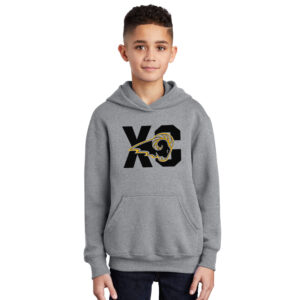Southeast Polk CC Youth Hooded Sweatshirt-Athletic Heather (YL, YXL)