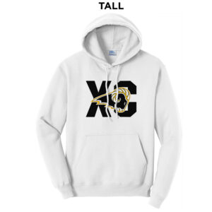 Southeast Polk CC Tall Fleece Hooded Sweatshirt-White