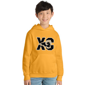 Southeast Polk CC Youth Fleece Hooded Sweatshirt-Gold
