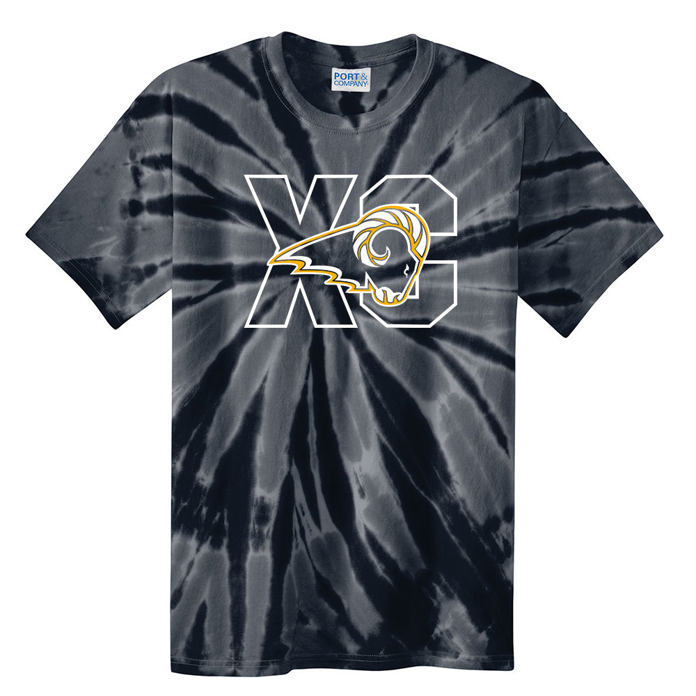 Southeast Polk CC Unisex Essential Tie-Dye Tee-Black