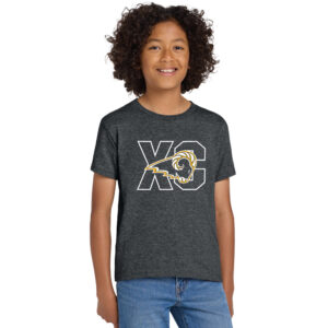 Southeast Polk CC Youth Short Sleeve Tee-Dark Heather
