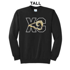 Southeast Polk CC Tall Fleece Crewneck Sweatshirt-Black