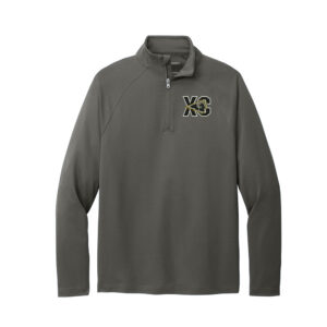 Southeast Polk CC Port Authority C-FREE Cypress 1/4-Zip pullover Men-Grey Steel