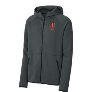 Union FB Sport-Tek Phenom Full-Zip Hoodie Men-Iron Grey