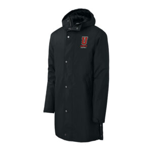 Union FB Sport-Tek Waterproof Insulated Sideline Parka-Black