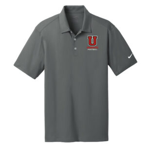 Union FB Nike Golf Dri-Fit Vertical Mesh Polo Men-Anthracite