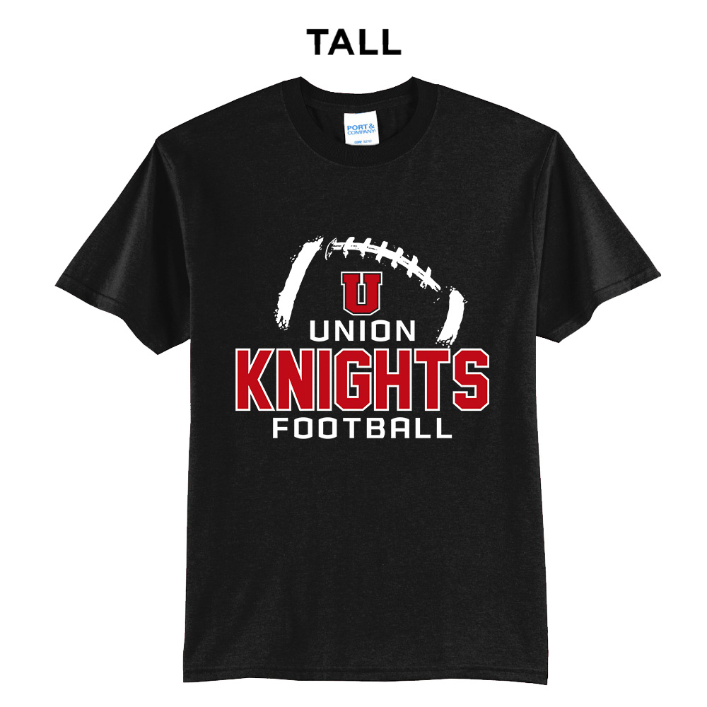 Union FB Tall Core Blend short Sleeve T Shirts - JetBlack