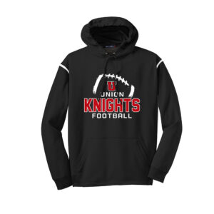 Union FB Sport Tek Tech Fleece Men Hooded Sweatshirt – BlackWhite