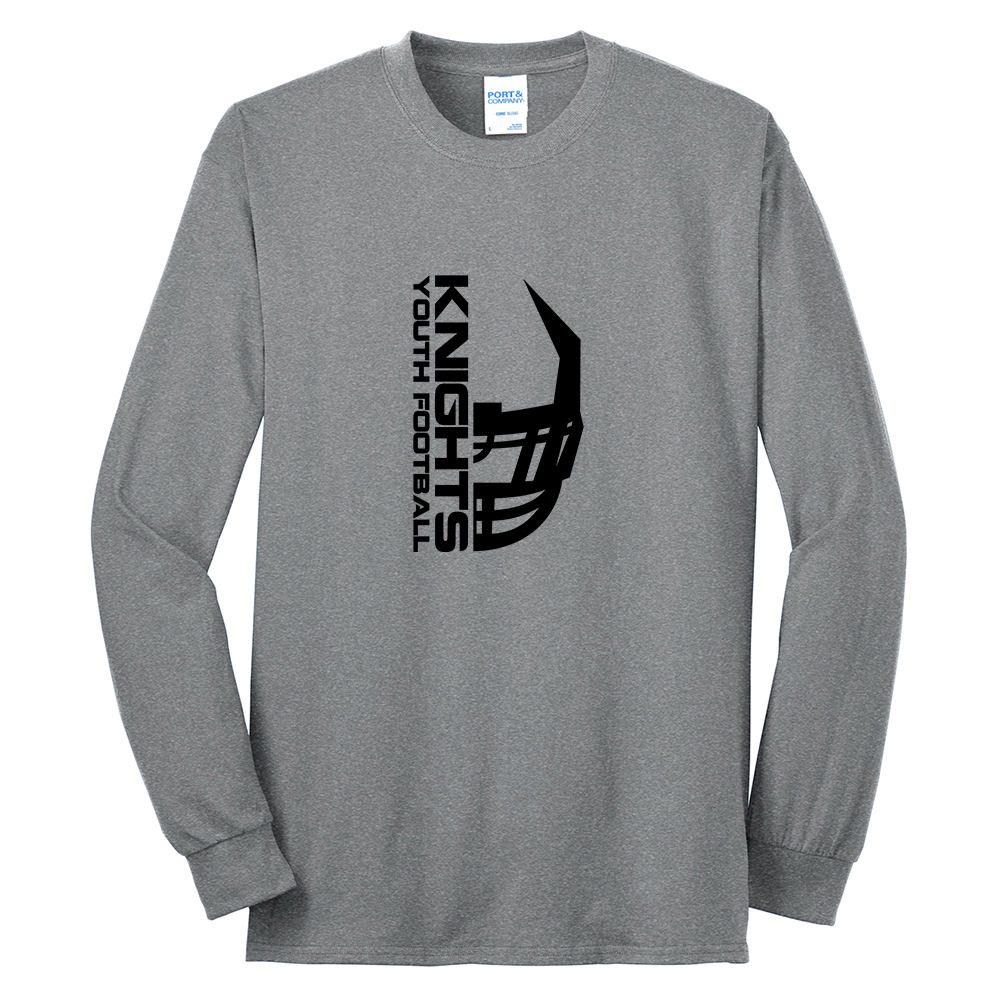 Union FB Unisex Long Sleeve Core Blend T Shirt -Athletic heather