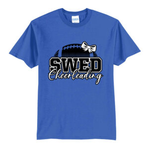 Warcats Football Cheer Unisex Short Sleeve Tee-Royal