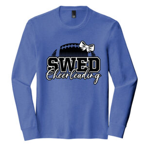 Warcats Football Cheer District Made Men’s Perfect Tri Long Sleeve Crew Tee – ROYALFrost