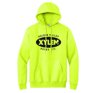 Xylem Unisex Ultimate Pullover hooded sweatshirt-Safety Green