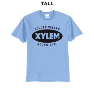 Xylem Unisex Tall Short Sleeve Tee-Light Blue