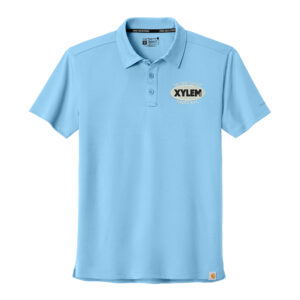 Xylem Carhartt Force Sun Defender Polo Men-Fresh Water Blue