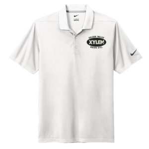 Xylem Nike Dri Fit Men Micro Pique 2.0 Polo-White