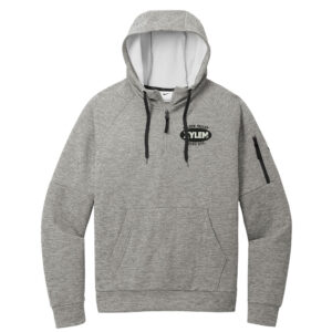 Xylem  Nike Therma-FIT Pocket 1/4-Zip Fleece Hoodie-Dark Grey Heather