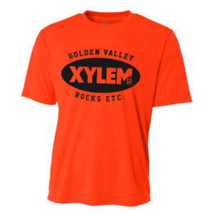 Xylem Adult Cooling Performance Tshirt-Safety Orange