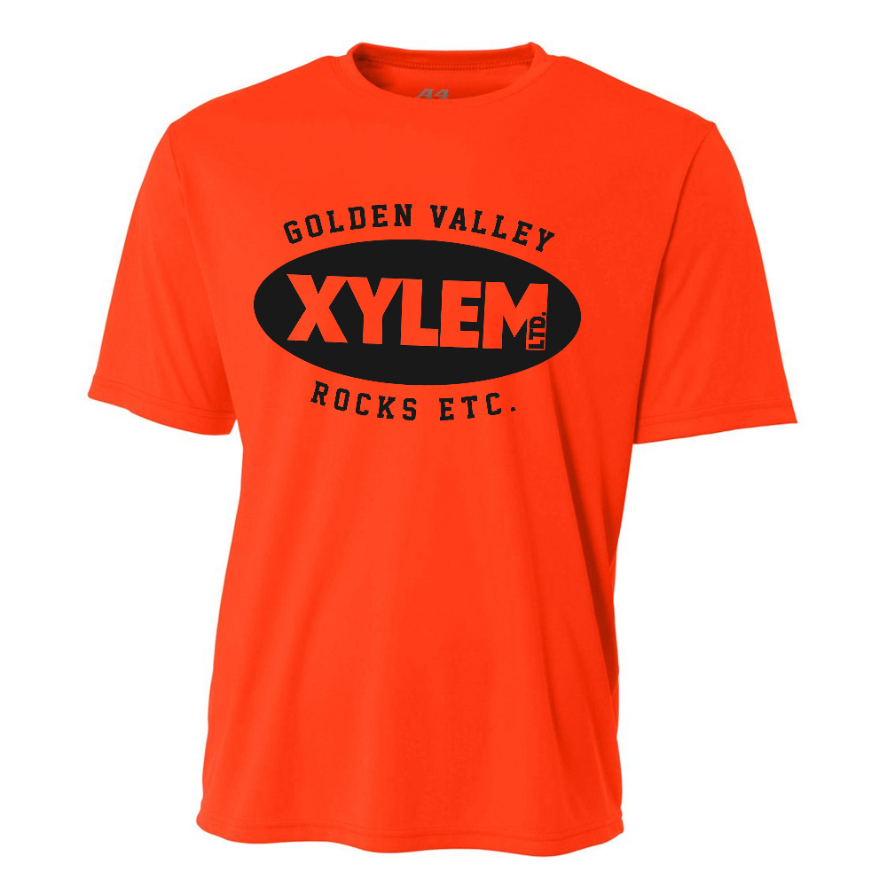 Xylem Adult Cooling Performance Tshirt-Safety Orange