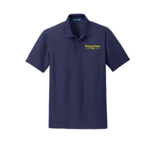 Augustana Port Authority Men Dry Zone Grid Polo-Navy