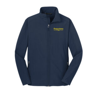 Augustana Port Authority Men Core Soft Shell Jacket-Navy