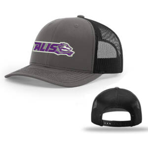 Aldo Richardson Pro Mesh Adjustable Trucker Cap Split-Charcoal/Black