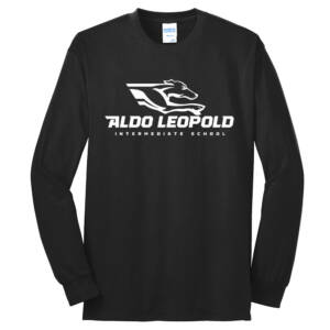 Aldo Unisex Cotton Long Sleeve Core Blend T Shirt -Black