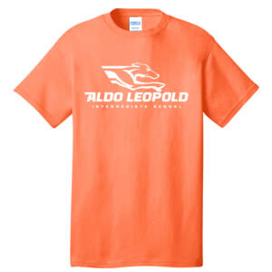 Aldo Unisex Short Sleeve Tee-Neon Orange