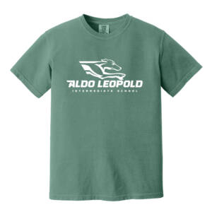 Aldo Unisex Comfort Colors Pigment Dyed Short Sleeve Shirt-Light Green