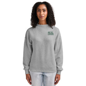ATB Dance Charles River Women’s Willow Mock-Neck Sweatshirt-Heather Grey