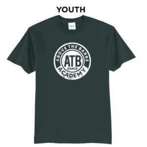 ATB Dance Youth Short Sleeve T Shirt -Dark Green